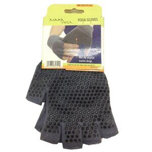 Maha Fitness Non Slip Yoga Gloves, OS NWT